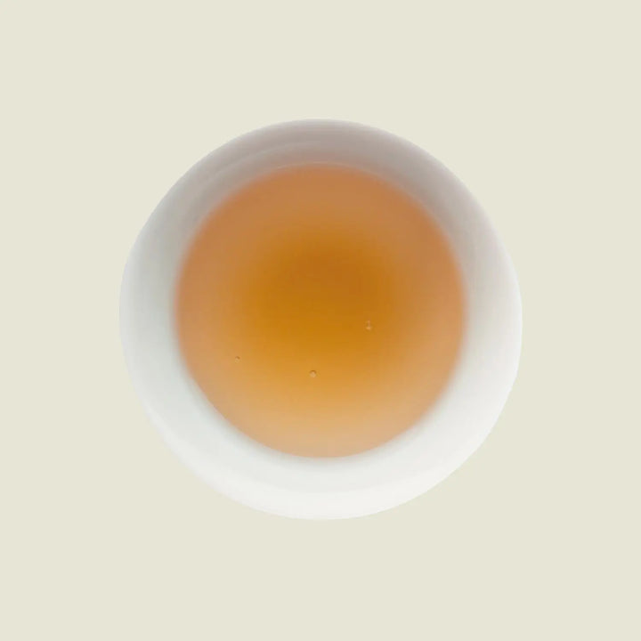 Oriental Beauty - Noema - Tassenfarbe orange von oben fotografiert